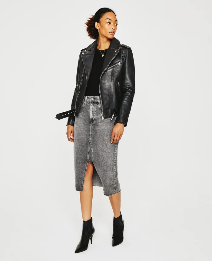 Mika Jacket True Black Women AG Jeans Jackets