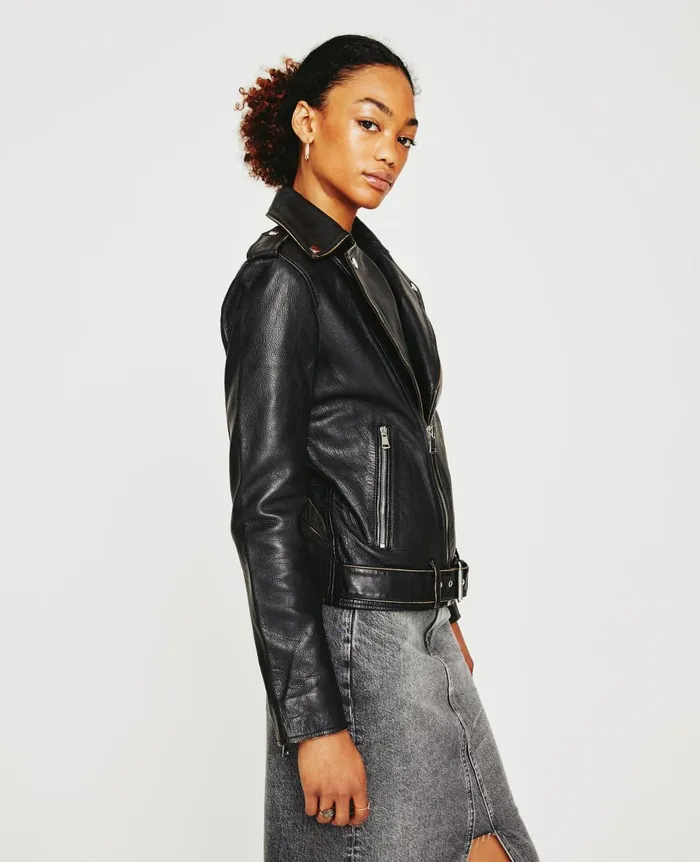 Mika Jacket True Black Women AG Jeans Jackets
