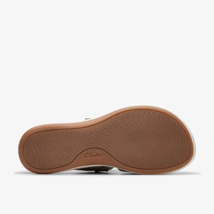 Mira Ease Grey Women Clarks Sandals and Flip Flops