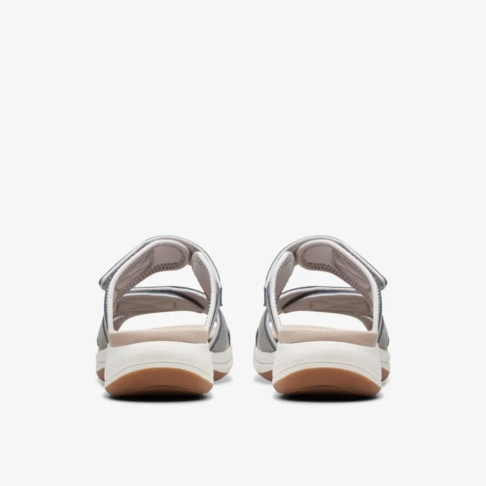 Mira Ease Grey Women Clarks Sandals and Flip Flops