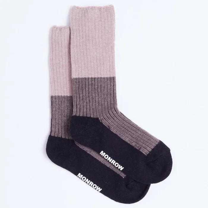 MONROW Accessories Color Block Socks 8211 Women MONROW Accessories Color Block Socks 8211 Women