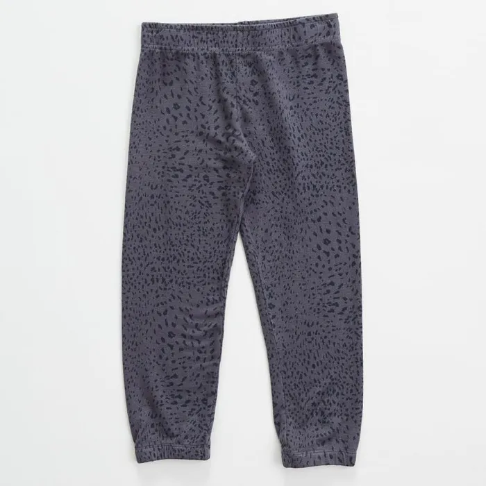 MONROW Kids Kids Mini Cheetah Elastic Waist Sweats 8211 Kids