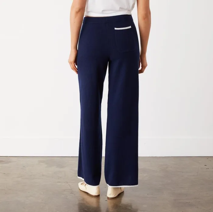 MONROW Sweats Wool Cashmere Wide Leg Sweat 8211 Women MONROW Sweats Wool Cashmere Wide Leg Sweat 8211 Women