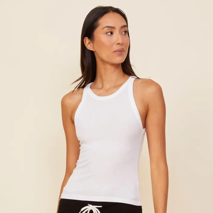 MONROW Tanks The Ultimate Tank 8211 White Color 8211 Women