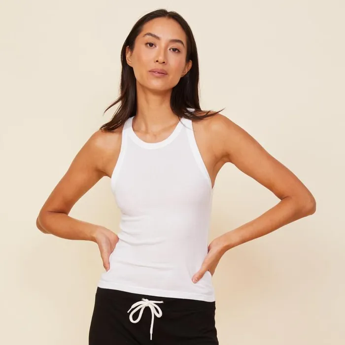 MONROW Tanks The Ultimate Tank 8211 White Color 8211 Women