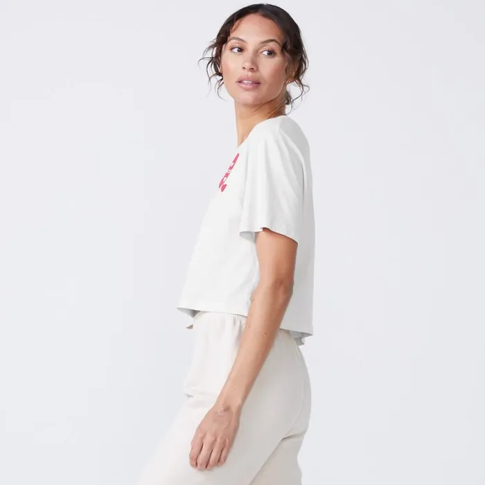 MONROW Tees Love Letter 50039s Tee 8211 Women MONROW Tees Love Letter 50039s Tee 8211 Women