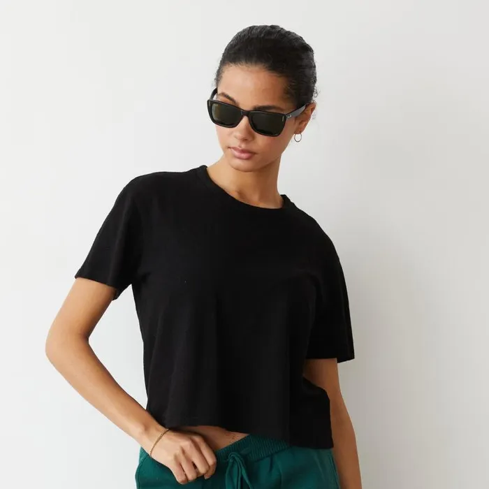 MONROW Tees Mesh Athletic Tee 8211 Women