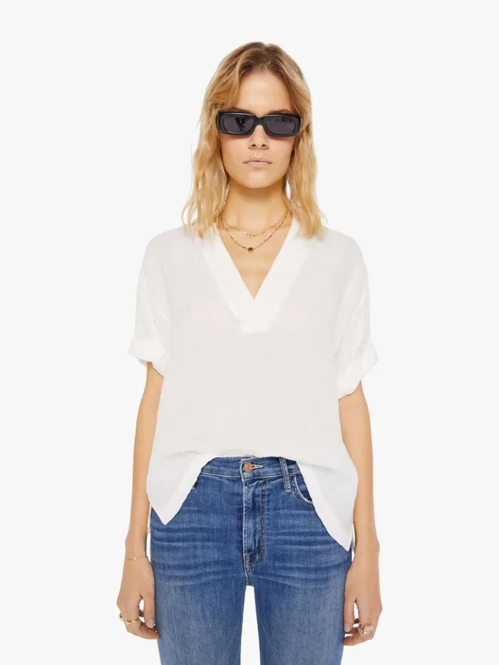Mother Denim Avery Top White 8211 Women