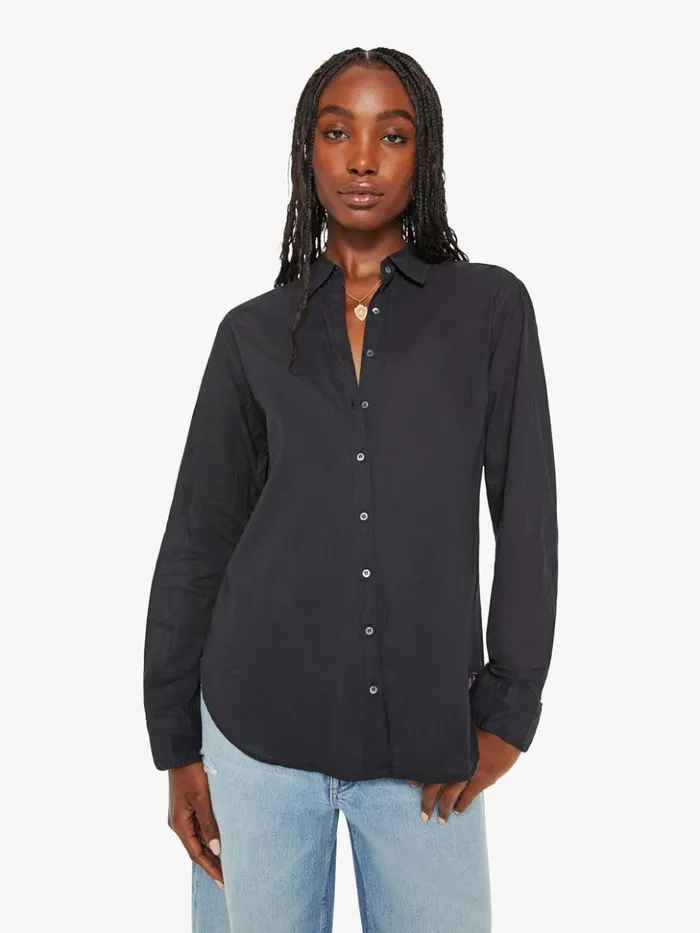 Mother Denim Beau Shirt Black 8211 Women