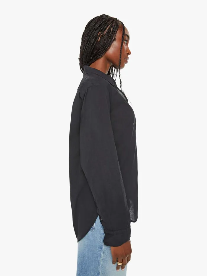 Mother Denim Beau Shirt Black 8211 Women