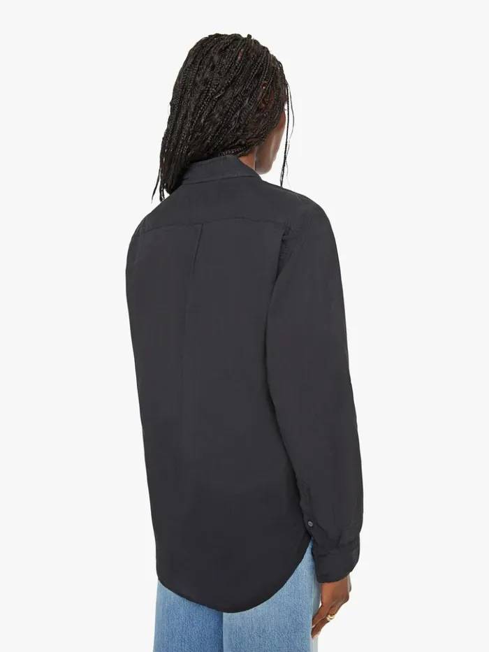 Mother Denim Beau Shirt Black 8211 Women