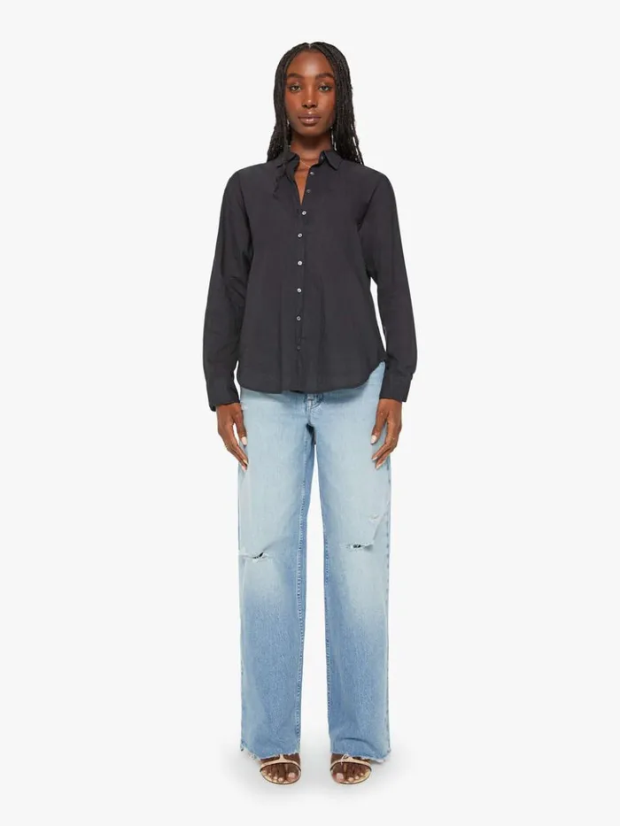Mother Denim Beau Shirt Black 8211 Women