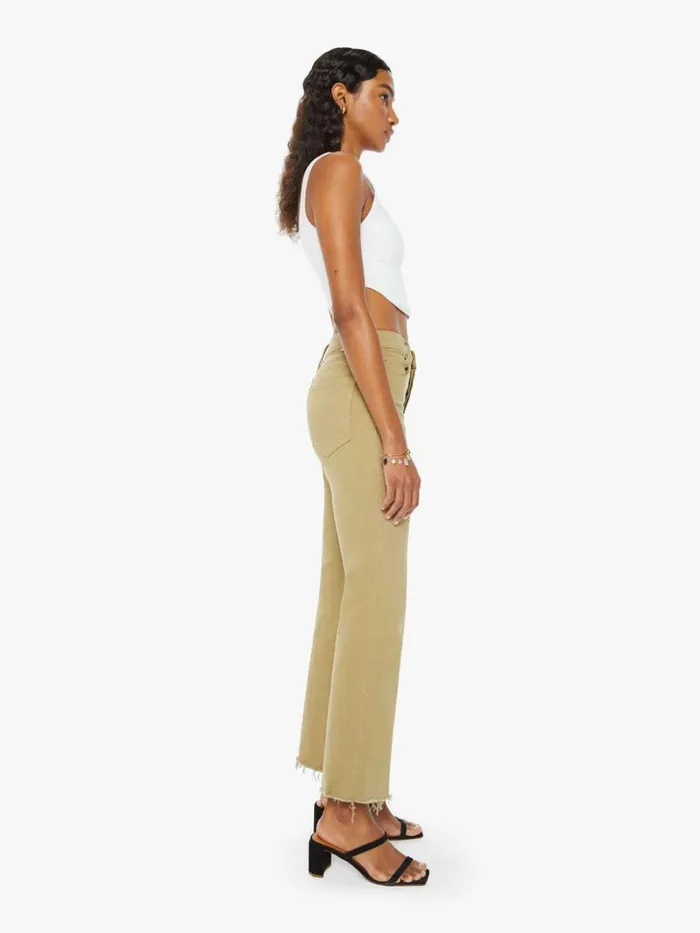 Mother Denim Bootcut The Tripper Flood Fray Cedar 8211 Women