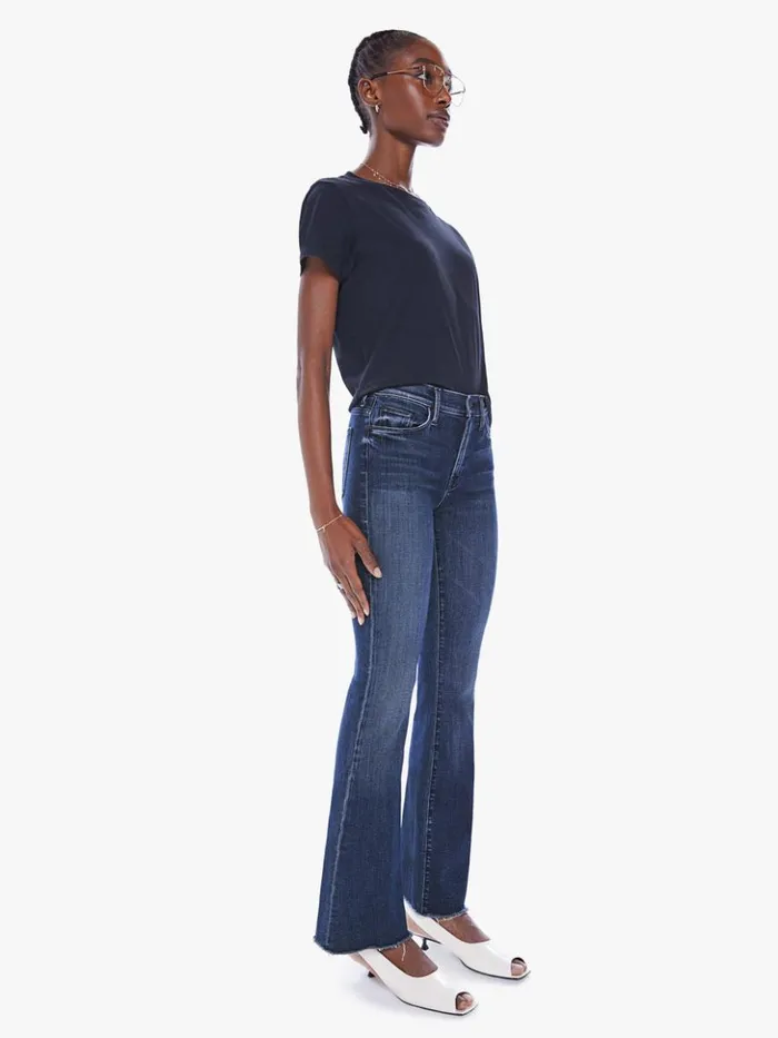 Mother Denim Flare The Weekender Fray Wash Mint Condition 8211 Women