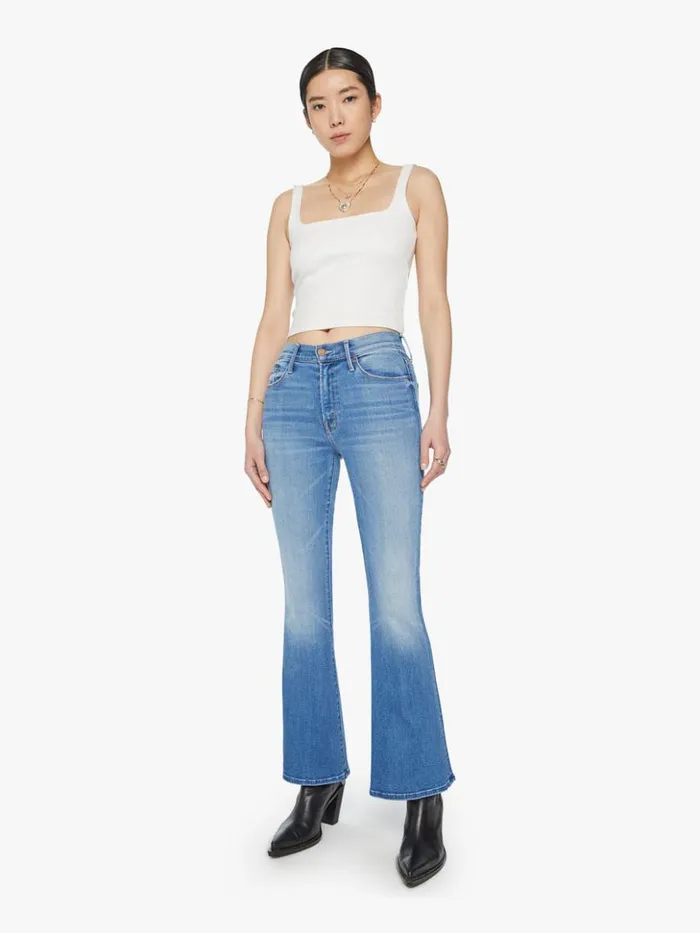 Mother Denim Flare The Weekender Wash Layover 8211 Women