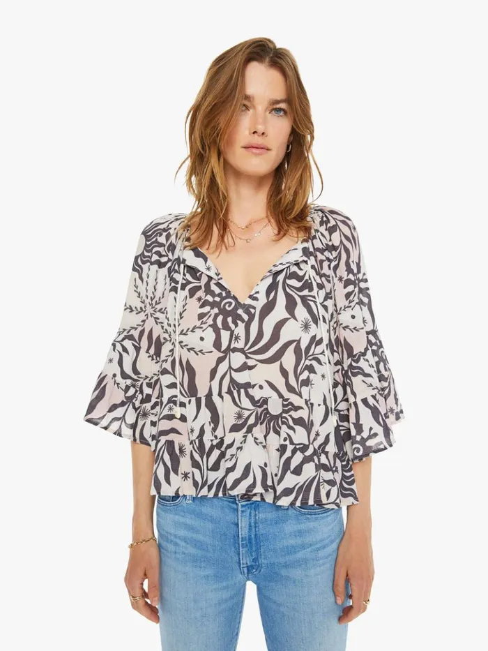 Mother Denim Leo Top Moon Stone Helios 8211 Women