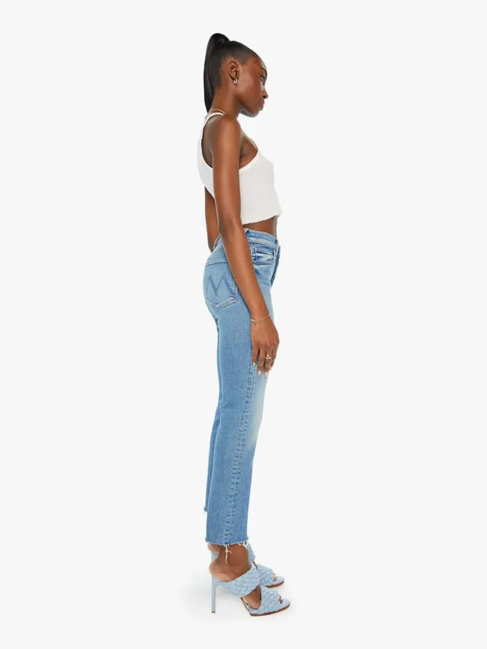 Mother Denim Relaxed The Tomcat Flood Fray Wash Flag Me Down 8211 Women
