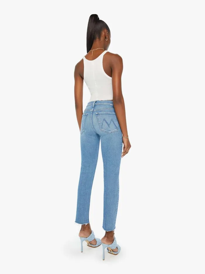 Mother Denim Relaxed The Tomcat Flood Fray Wash Flag Me Down 8211 Women
