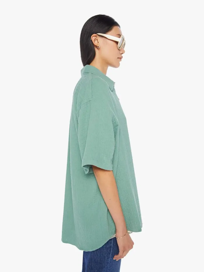 Mother Denim Roque Shirt Green Bay 8211 Women