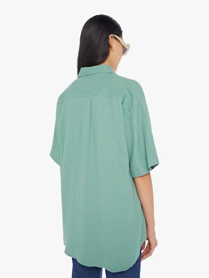 Mother Denim Roque Shirt Green Bay 8211 Women