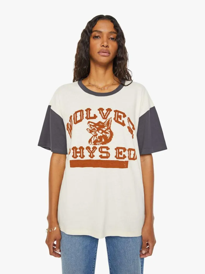 Mother Denim Tees The Lowdown Wolves 8211 Men