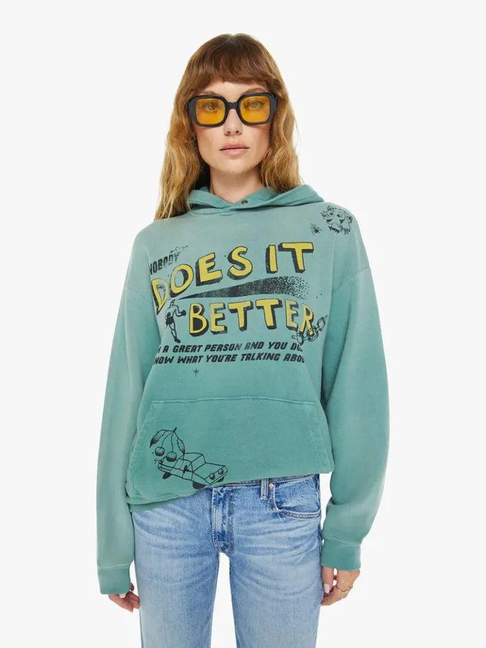 Mother Denim The Oversized Hoodie Nobody Does It Better 8211 Women