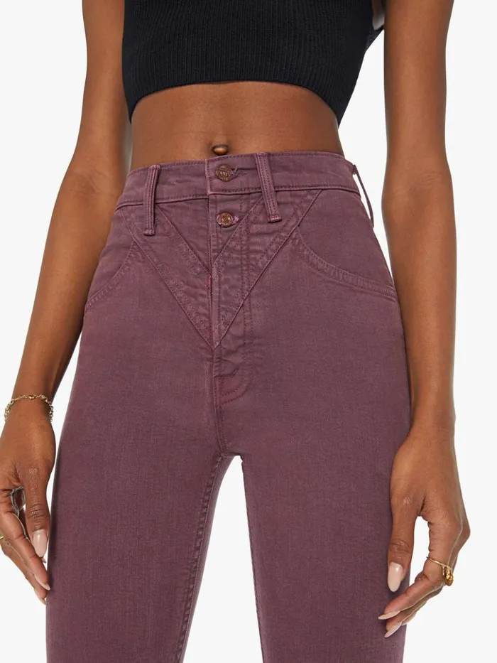 Mother Denim The Rocky Rider Skimp Wash Mauve Wine 8211 Women Mother Denim The Rocky Rider Skimp Wash Mauve Wine 8211 Women