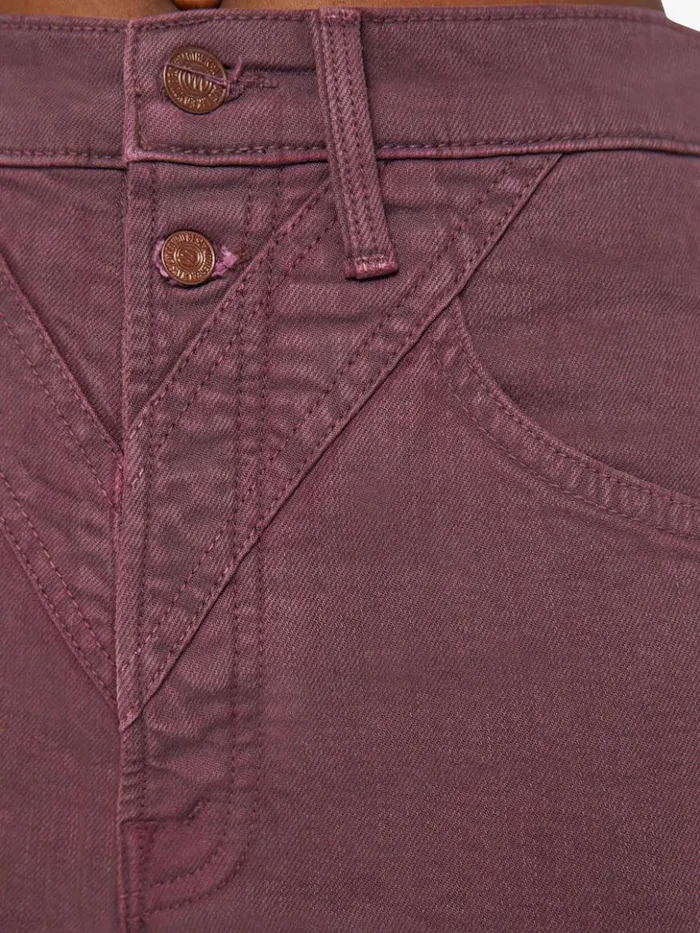 Mother Denim The Rocky Rider Skimp Wash Mauve Wine 8211 Women Mother Denim The Rocky Rider Skimp Wash Mauve Wine 8211 Women