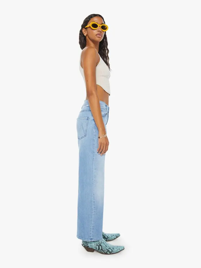 Mother Denim Wide Leg The Dodger Flood Wash All Over The Map 8211 Women Mother Denim Wide Leg The Dodger Flood Wash All Over The Map 8211 Women