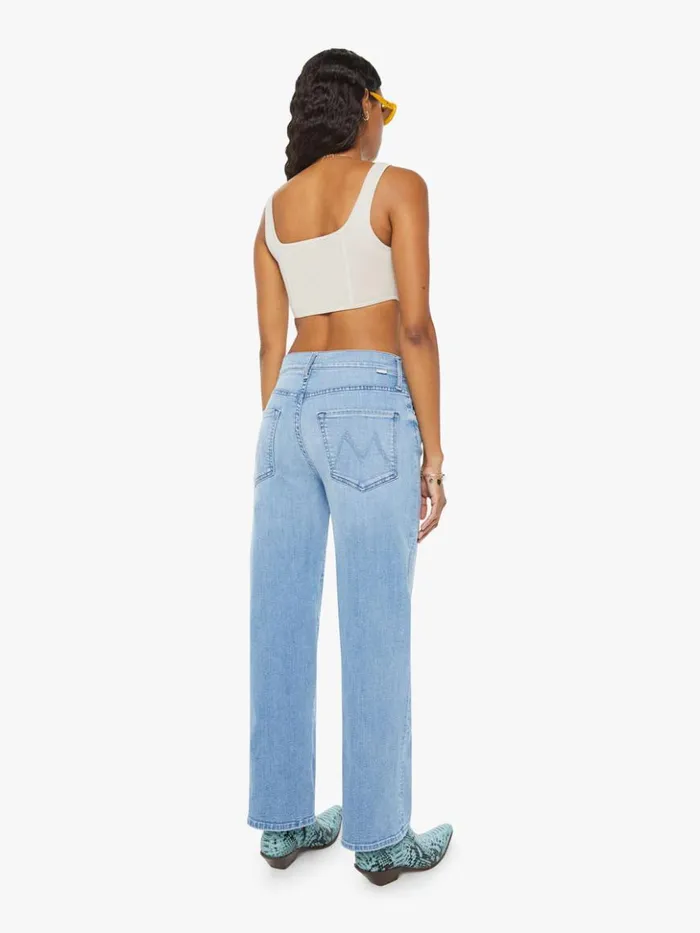 Mother Denim Wide Leg The Dodger Flood Wash All Over The Map 8211 Women Mother Denim Wide Leg The Dodger Flood Wash All Over The Map 8211 Women