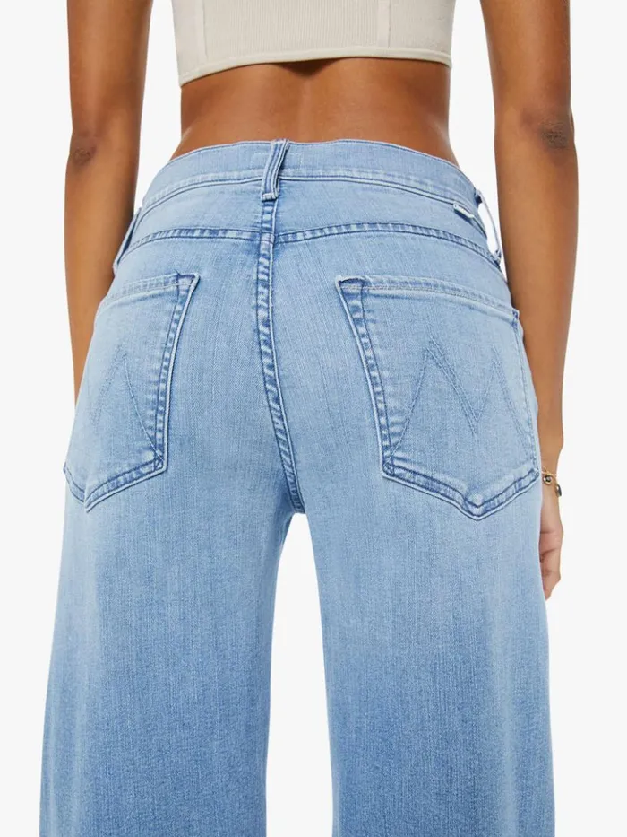 Mother Denim Wide Leg The Dodger Flood Wash All Over The Map 8211 Women Mother Denim Wide Leg The Dodger Flood Wash All Over The Map 8211 Women