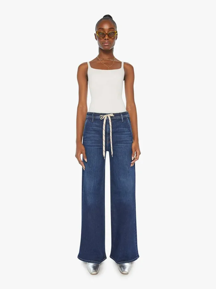 Mother Denim Wide Leg The Drawn Undercover Prep Sneak Wash Mind Games 8211 Women