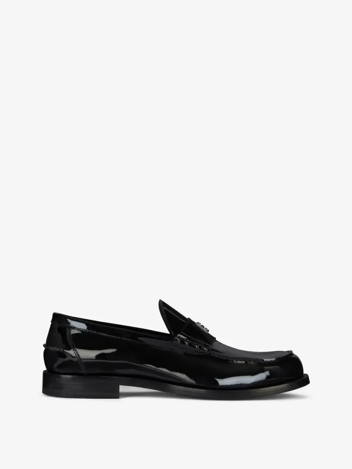 Mr G Loafers In Patent Leather Black Men Givenchy Boots and Loafers