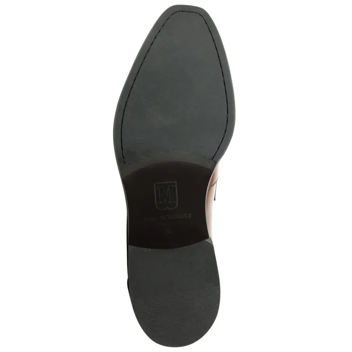 Nathan Penny Loafer 8211 Rust Men Bruno Magli Loafers and Slipons