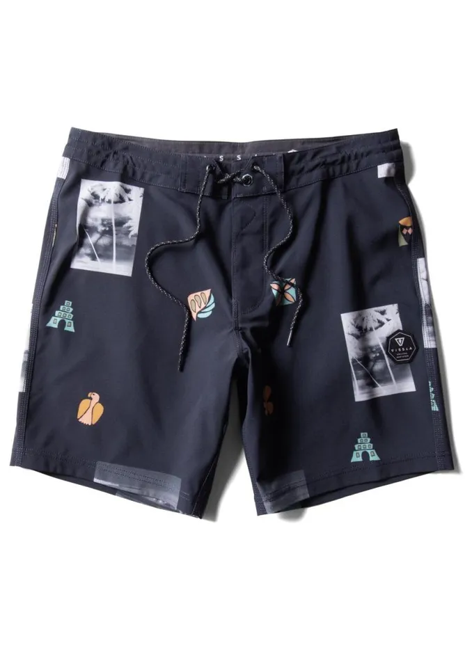 Neu Wave 175quot Boardshort Black Men Vissla Boardshorts