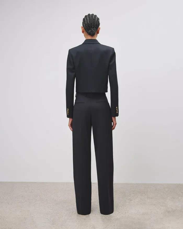 Nili Lotan BEAUREGARD BLAZER Stone Women Jackets and Blazers