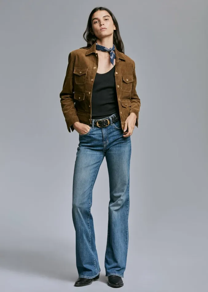 Nili Lotan CELIA JEAN Classic Wash Women Denim