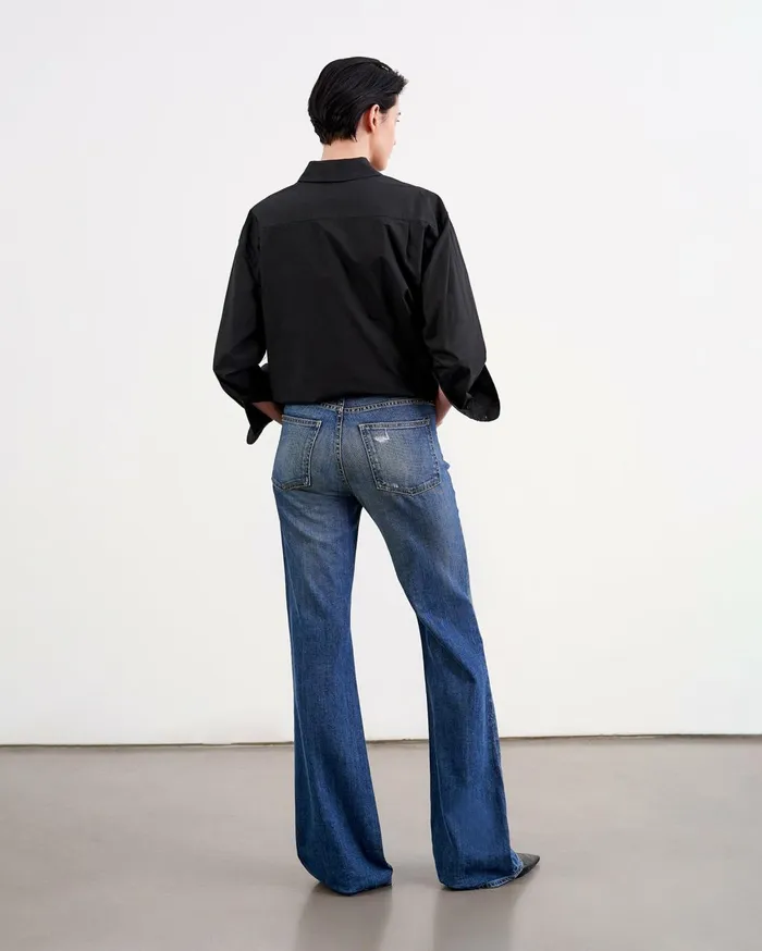 Nili Lotan CELIA JEAN Classic Wash Women Denim