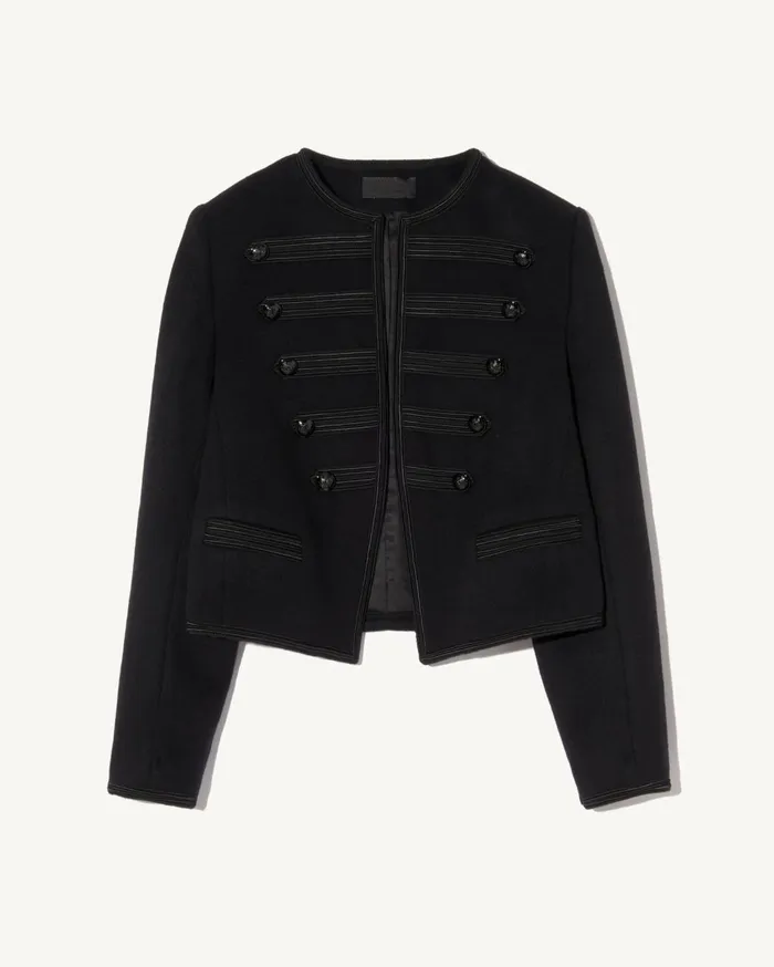 Nili Lotan JONI JACKET Black Women Jackets and Blazers