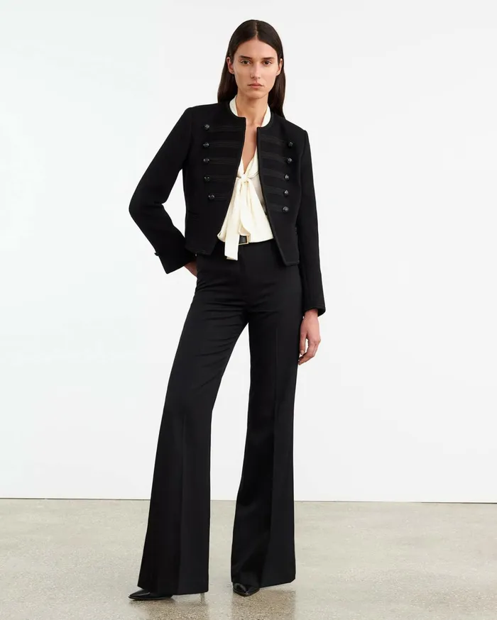 Nili Lotan JONI JACKET Black Women Jackets and Blazers