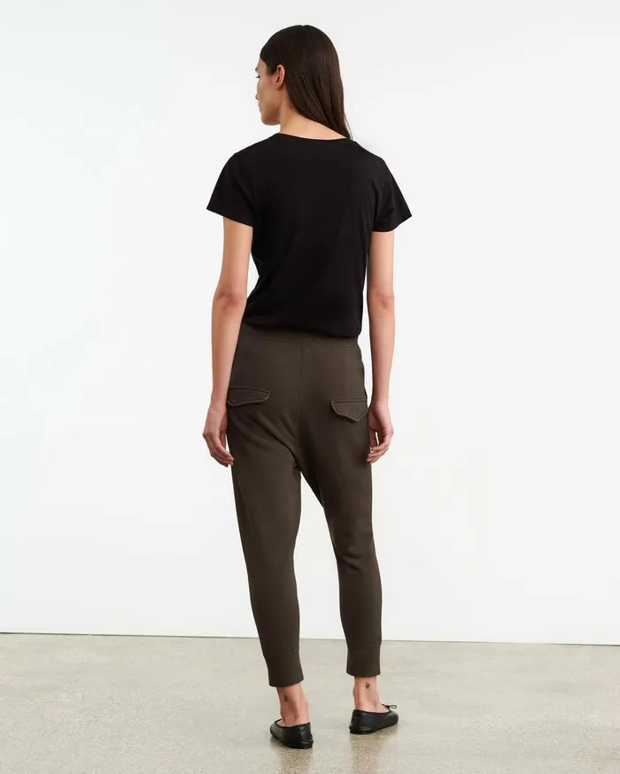 Nili Lotan NOLAN PANT Cocoa Women Pants and Shorts