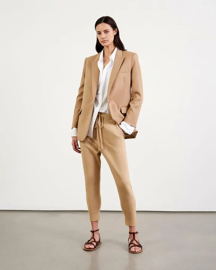 Nili Lotan NOLAN PANT Cocoa Women Pants and Shorts
