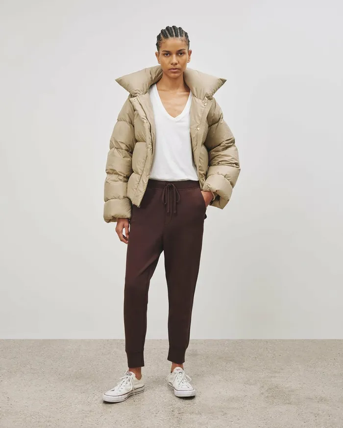 Nili Lotan NOLAN PANT Cocoa Women Pants and Shorts
