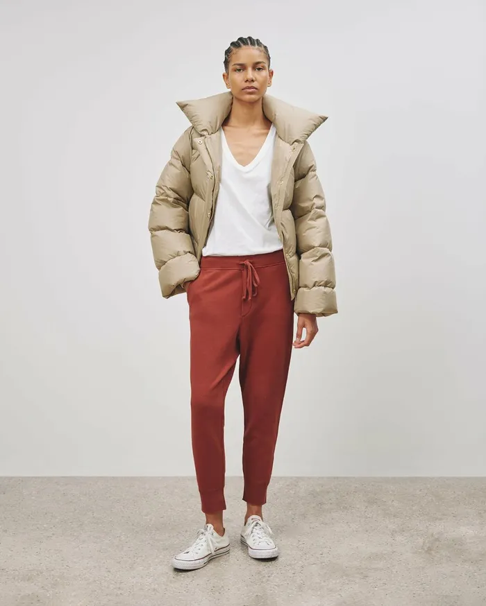 Nili Lotan NOLAN PANT Cocoa Women Pants and Shorts