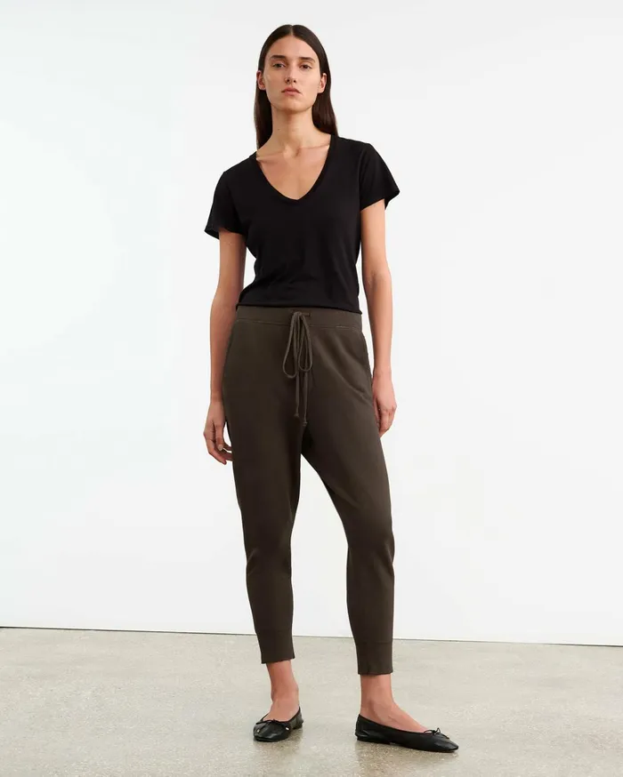 Nili Lotan NOLAN PANT Cocoa Women Pants and Shorts