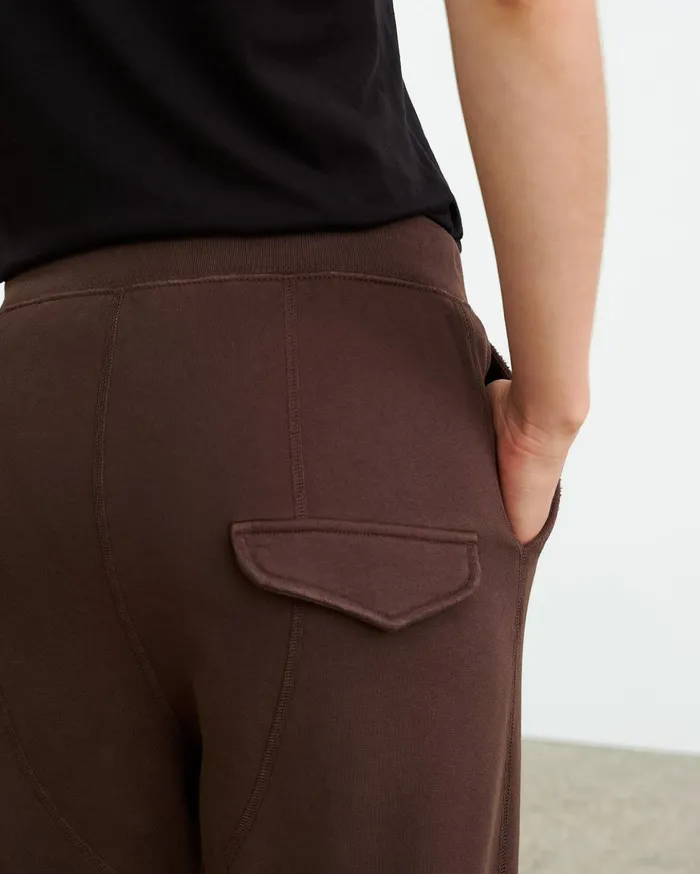 Nili Lotan NOLAN PANT Cocoa Women Pants and Shorts