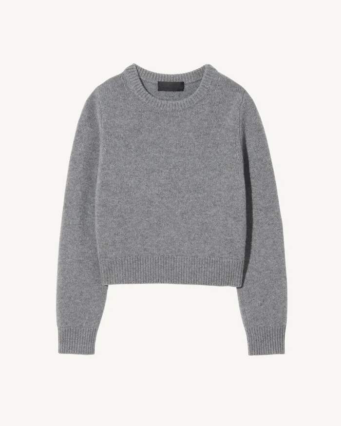 Nili Lotan POPPY SWEATER Espresso Women Knits and Sweaters
