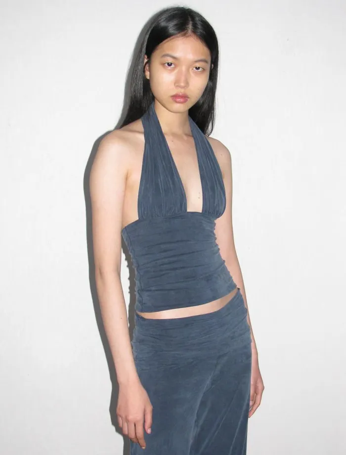No 1652 Mopit Navy Women Paloma Wool Tops