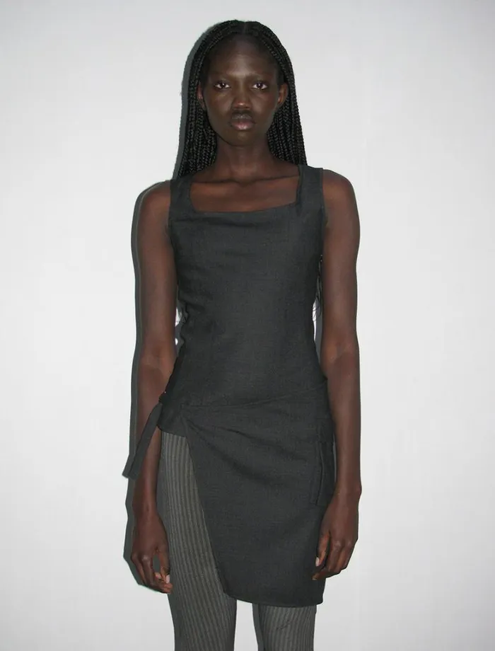 No 1832 Kemto Grey Women Paloma Wool Tops
