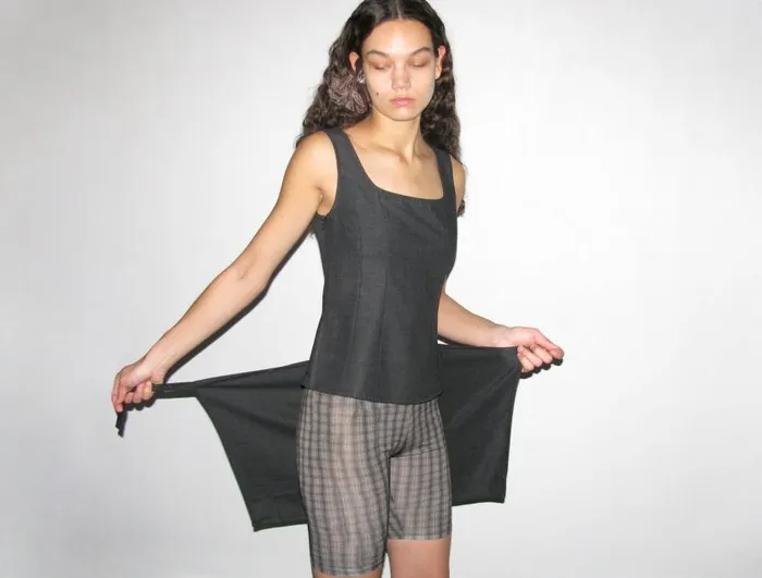 No 1832 Kemto Grey Women Paloma Wool Tops